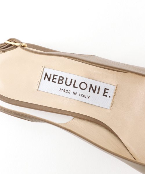NEBULONI E（ネブローニ）の「≪一部店舗+WEB限定≫【NEBULONI E. / ネブローニ】 BACK STRAP SHOES（パンプス・レディース・ブラック/グレー・38/39/36/37）」の10枚目の写真
