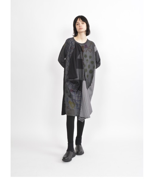 フォークアートp天竺 スクイッドワンピース ワンピース Gomme ゴム のファッション通販 Zozotown