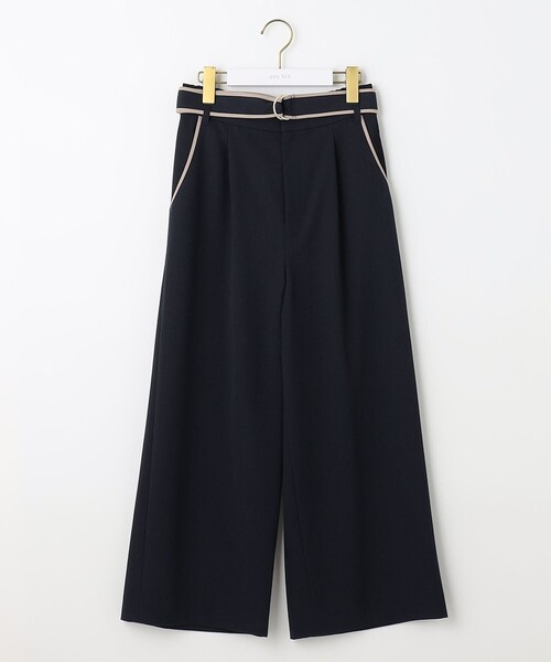 ANY SIS(エニィスィス)の「【洗える】バイカラートリミングワイド パンツ(その他パンツ・レディース・ダルブルー系/黄土色系/ネイビー系/ピンク系・2/3/1)」の14枚目の写真