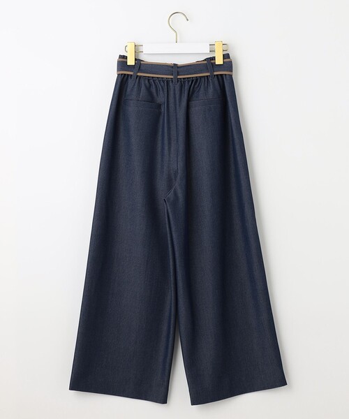 ANY SIS(エニィスィス)の「【洗える】バイカラートリミングワイド パンツ(その他パンツ・レディース・ダルブルー系/黄土色系/ネイビー系/ピンク系・2/3/1)」の12枚目の写真