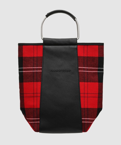 MARINE SERRE（マリーン・セル）の「MOIRE SHOPPER BAG（ハンドバッグ 