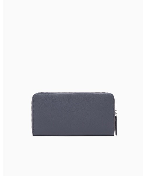 EMPORIO ARMANI（エンポリオアルマーニ）の「【エンポリオ アルマーニ】ASV ラウンドファスナーウォレット イーグルプレート付き（財布・メンズ・ブラック系その他・FREE）」の12枚目の写真