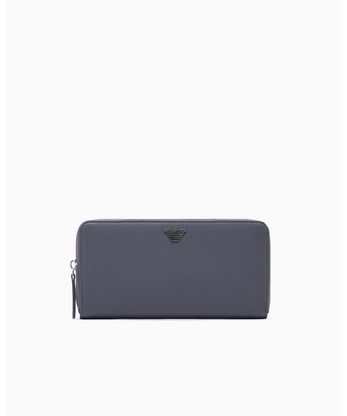 EMPORIO ARMANI（エンポリオアルマーニ）の「【エンポリオ アルマーニ】ASV ラウンドファスナーウォレット イーグルプレート付き（財布・メンズ・ブラック系その他・FREE）」の11枚目の写真