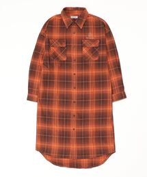 AVIREX | CHECK SHIRT ONEPIECE USMC/ チェックシャツワンピースUSMC(シャツワンピース)