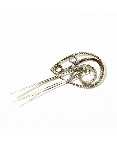 IRIS47(イリスフォーセブン)の「【IRIS 47】seahorse pin HB14 ※(ヘアピン・レディース・シルバー・FREE)」の4枚目の写真