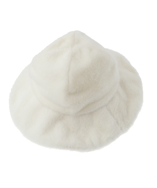 Candy Stripper（キャンディストリッパー）の「FLUFFY FUR ハット（ハット・レディース・ブラック/オフホワイト・FREE）」の16枚目の写真