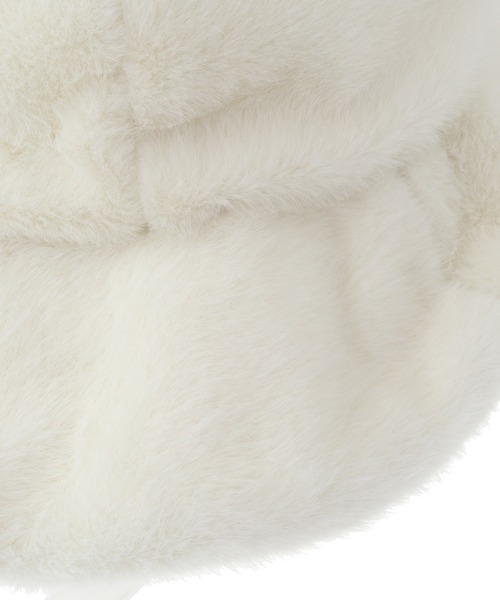 Candy Stripper（キャンディストリッパー）の「FLUFFY FUR ハット（ハット・レディース・ブラック/オフホワイト・FREE）」の18枚目の写真