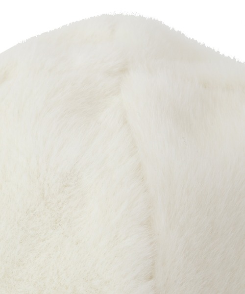 Candy Stripper（キャンディストリッパー）の「FLUFFY FUR ハット（ハット・レディース・ブラック/オフホワイト・FREE）」の17枚目の写真