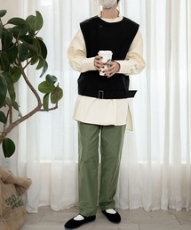 INTERPLAY | 【INTERPLAY x AYUMI】高密度コットンポプリン メディカルベスト(ベスト)