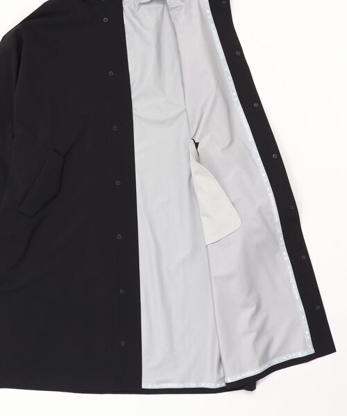 F/CE. （エフシーイー）の「F/CE. WATERPROOF LAYERED COAT / エフシーイー ウォータープルーフ レイヤードコート（ステンカラーコート・メンズ・ブラック・SMALL）」の4枚目の写真