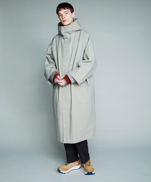 F/CE. （エフシーイー）の「F/CE. WATERPROOF LAYERED COAT / エフシーイー ウォータープルーフ レイヤードコート（ステンカラーコート・メンズ・ブラック・SMALL）」の22枚目の写真