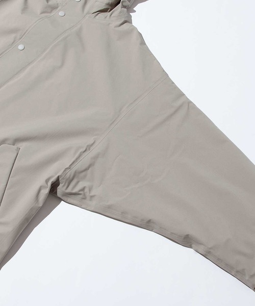 F/CE. （エフシーイー）の「F/CE. WATERPROOF LAYERED COAT / エフシーイー ウォータープルーフ レイヤードコート（ステンカラーコート・メンズ・ブラック・SMALL）」の3枚目の写真