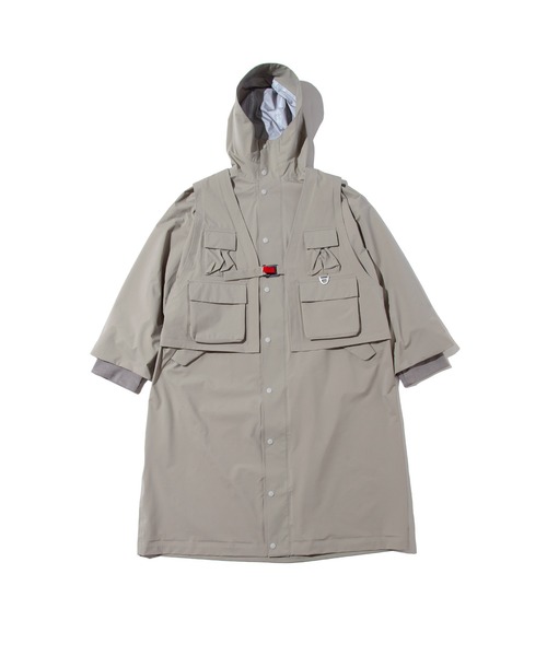 F/CE. （エフシーイー）の「F/CE. WATERPROOF LAYERED COAT / エフシーイー ウォータープルーフ レイヤードコート（ステンカラーコート・メンズ・ブラック・SMALL）」の10枚目の写真