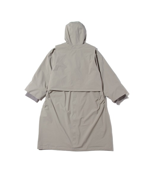 F/CE. （エフシーイー）の「F/CE. WATERPROOF LAYERED COAT / エフシーイー ウォータープルーフ レイヤードコート（ステンカラーコート・メンズ・ブラック・SMALL）」の17枚目の写真