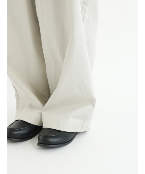 Samansa Mos2(サマンサ モスモス)の「ぽわんサロペット(サロペット/オーバーオール・レディース・ベージュ/ネイビー/モカ・フリ-)」の19枚目の写真