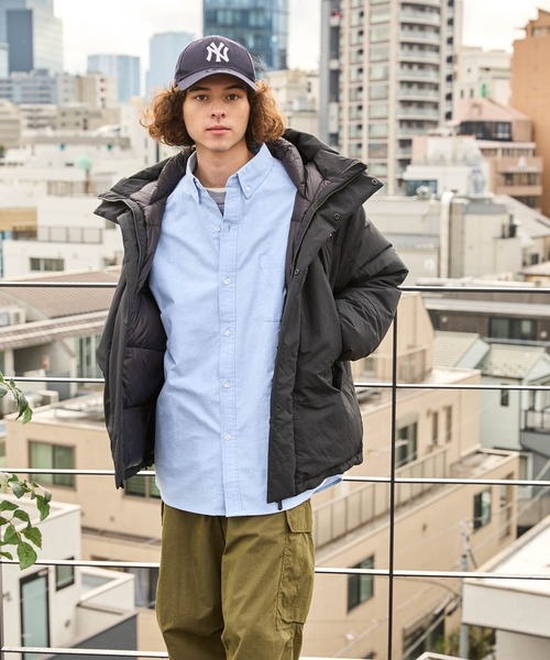 BARK MANHATTAN(バークマンハッタン)の「ビックシルエット オックスフォード ボタンダウンL/Sシャツ(シャツ/ブラウス・メンズ・ネイビー系/サックスブルー/グリーン系/ブルー系/ホワイト・M/L)」の7枚目の写真