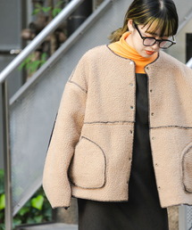 ITEMS URBANRESEARCH | ボアコーデュロイリバーシブルジャケット(ブルゾン)