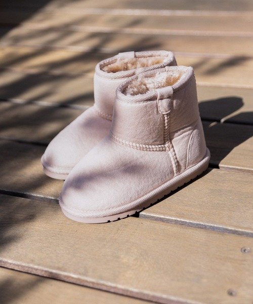 BAYFLOW（ベイフロー）の「[真冬もあったか]ボアブーツ(KIDS)（ブーツ・キッズ・ブラック/ベージュ/ピンク/その他1・19.0cm/17.0cm/18.0cm/21.0cm/20.0cm）」の3枚目の写真