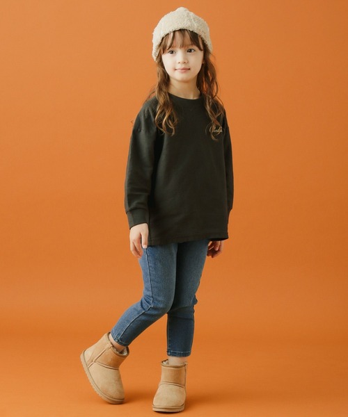 BAYFLOW（ベイフロー）の「[真冬もあったか]ボアブーツ(KIDS)（ブーツ・キッズ・ブラック/ベージュ/ピンク/その他1・19.0cm/17.0cm/18.0cm/21.0cm/20.0cm）」の10枚目の写真