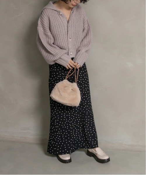 RANDA（ランダ）の「トラックソールローファーシューズ（ローファー・レディース・グレイッシュベージュ/アイボリー/ブラック・S/M/L/LL）」の12枚目の写真