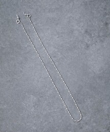 PUBLIC TOKYO | シルバーボールチェーン4WAYコード(ネックレス)