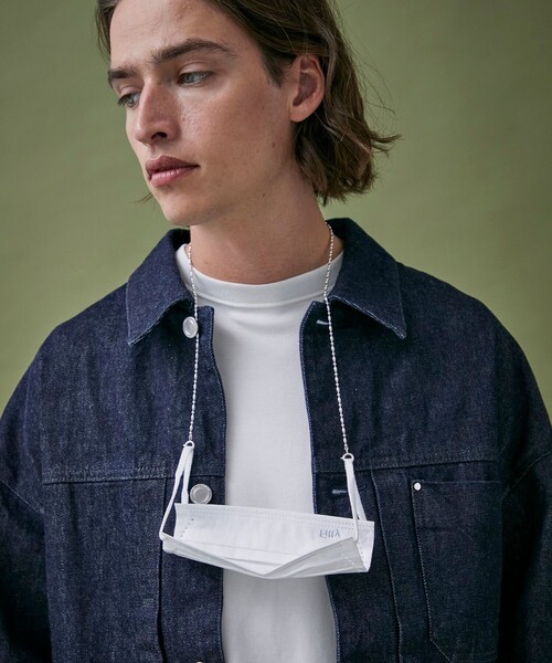 PUBLIC TOKYO（パブリックトウキョウ）の「シルバーボールチェーン4WAYコード（ネックレス・メンズ・シルバー・FREE）」の4枚目の写真