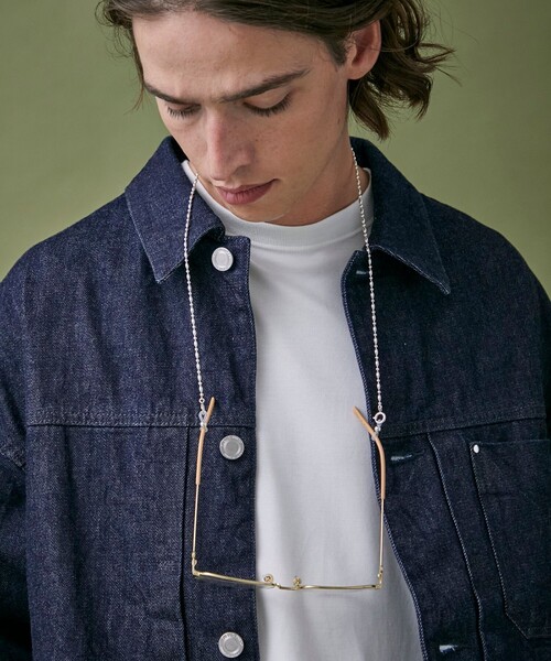 PUBLIC TOKYO（パブリックトウキョウ）の「シルバーボールチェーン4WAYコード（ネックレス・メンズ・シルバー・FREE）」の5枚目の写真