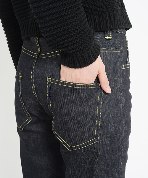 MILKFED.（ミルクフェド）の「【mini10月号掲載】SLIM FIT JEAN（デニム/ミドル/ストレッチ）（その他パンツ・レディース・インディゴブルー・MEDIUM/X-SMALL/SMALL）」の5枚目の写真