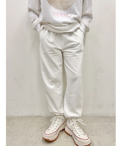 WC（ダブル シー）の「スウェットイージーパンツ（スウェットパンツ・レディース・ブラック/ホワイト/ピンク・FREE）」の6枚目の写真