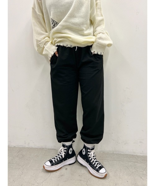 WC（ダブル シー）の「スウェットイージーパンツ（スウェットパンツ・レディース・ブラック/ホワイト/ピンク・FREE）」の11枚目の写真