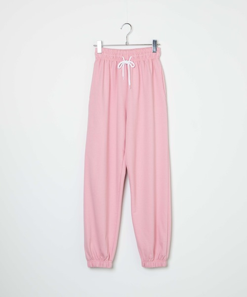 WC（ダブル シー）の「スウェットイージーパンツ（スウェットパンツ・レディース・ブラック/ホワイト/ピンク・FREE）」の18枚目の写真