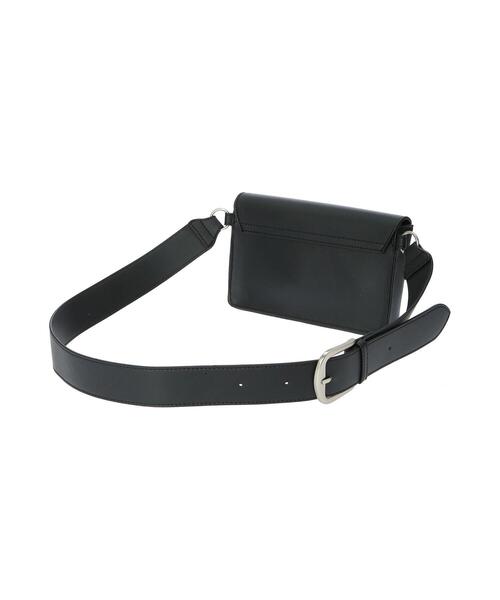 Lugnoncure（ルノンキュール）の「フラップショルダーバッグ（ハンドバッグ・レディース・ブラウン/ブラック・ﾌﾘ-）」の9枚目の写真