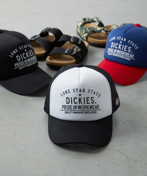 Dickies(ディッキーズ)の「Dickies キッズ メッシュキャップ B(キャップ・キッズ・ネイビー/ホワイト/ブラック・FREE)」の2枚目の写真
