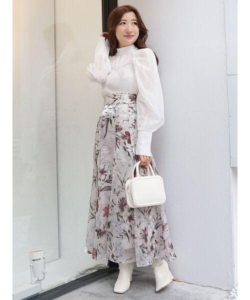 ♡新品♡Apuweiser-riche♡ リボンビスチェドッキングニット ♡新品♡Apuweiser-riche♡ リボンビスチェドッキングニット