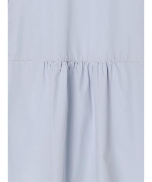 Lugnoncure（ルノンキュール）の「ウエスト切り替えチュニックブラウス（シャツ/ブラウス・レディース・ブルー/オフホワイト/ベージュ・ﾌﾘ-）」の16枚目の写真