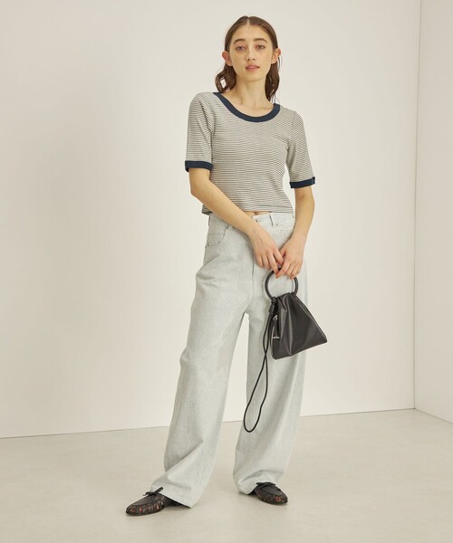 ADD CULUMN(アドカラム)の「ADD CULUMN:RIN-S◇(ショルダーバッグ・レディース・ライトグリーン/ブラック/クリーム・ONE SIZE)」の17枚目の写真