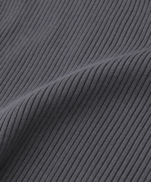 A part by（アパートバイ）の「リブニットビスチェ（その他トップス・レディース・チャコールグレー/ライトベージュ・FREE）」の9枚目の写真