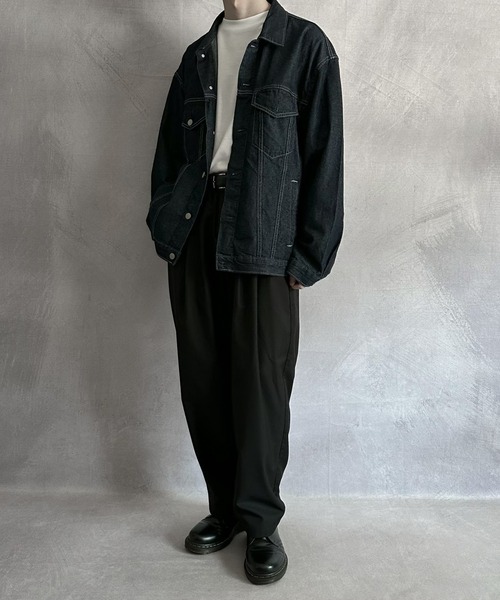 OUR  ♡ すっきりシルエットのテーパードパンツ ♡ 新品未使用 ♪ ◇【美脚シルエット】上品見え テーパードパンツ（フルレングス