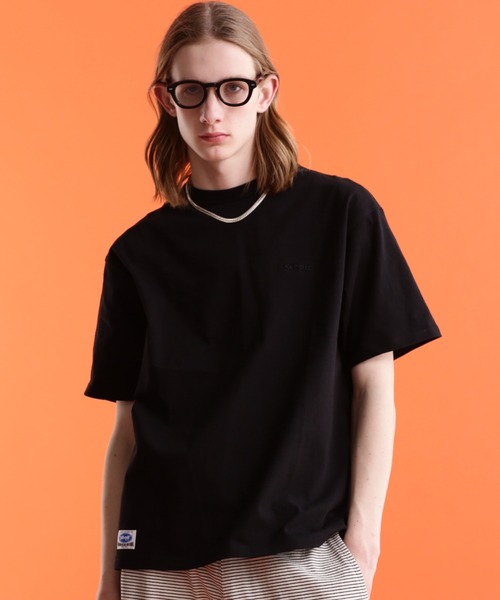 Schott(ショット)の「【WEB LIMITED】Schott/ショット/T-SHIRT OLD ENGLISH/Tシャツ "オールドイングリッシュ"(Tシャツ/カットソー・メンズ・チャコールグレー/ホワイト/ブラック/オレンジ・L/2XL/M/XL)」の10枚目の写真