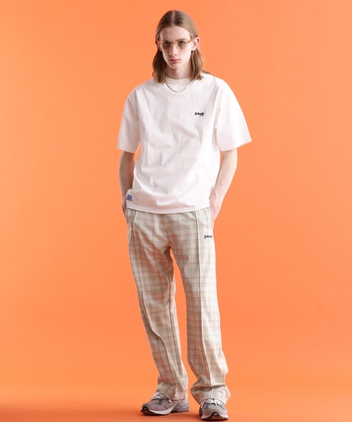 Schott(ショット)の「【WEB LIMITED】Schott/ショット/T-SHIRT OLD ENGLISH/Tシャツ "オールドイングリッシュ"(Tシャツ/カットソー・メンズ・チャコールグレー/ホワイト/ブラック/オレンジ・L/2XL/M/XL)」の21枚目の写真