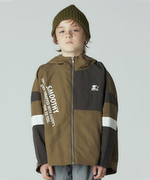 SMOOTHY × STARTER / ナイロン ジップパーカー 23(90~160cm)