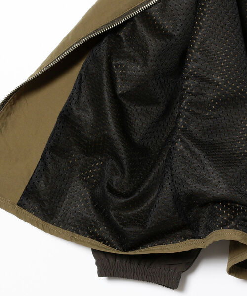 こども ビームス（コドモビームス）の「SMOOTHY × STARTER / ナイロン ジップパーカー 23（90～160cm）（ナイロンジャケット・キッズ・パープル/オリーブ・SMALL/MEDIUM/LARGE/X-LARGE）」の14枚目の写真