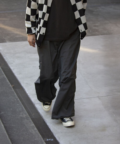 GLOSTER(グロスター)の「【GLOSTER/グロスター】ワイドスノーカモパンツ バルーンシルエット 裾ドローコード MILITARY ミリタリー(その他パンツ・メンズ・ダークグリーン/チャコールグレー/ブラック/オフホワイト・S/M/L)」の9枚目の写真