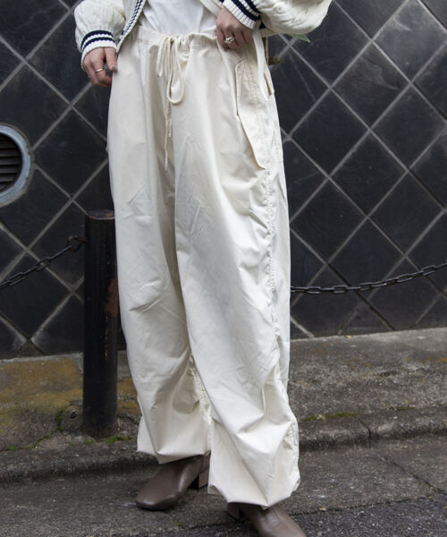 GLOSTER(グロスター)の「【GLOSTER/グロスター】ワイドスノーカモパンツ バルーンシルエット 裾ドローコード MILITARY ミリタリー(その他パンツ・メンズ・ダークグリーン/チャコールグレー/ブラック/オフホワイト・S/M/L)」の17枚目の写真