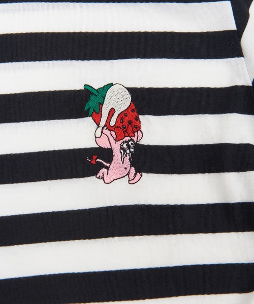 PUNYUS(プニュズ)の「ワンポイントボーダーロンT(Tシャツ/カットソー・レディース・その他1/その他2・1/2/3/4)」の10枚目の写真