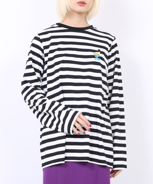 PUNYUS(プニュズ)の「ワンポイントボーダーロンT(Tシャツ/カットソー・レディース・その他1/その他2・1/2/3/4)」の19枚目の写真