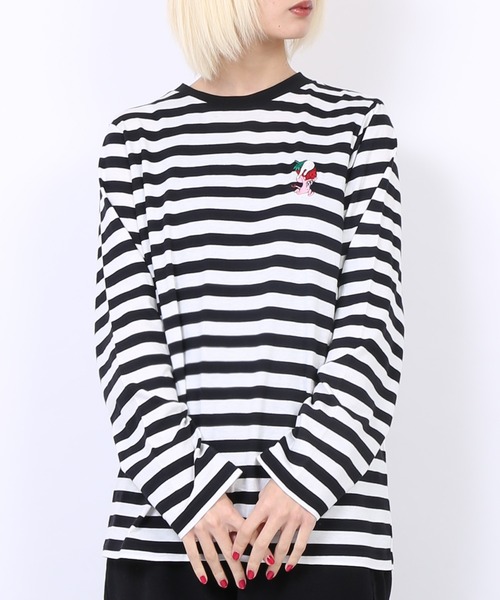 PUNYUS(プニュズ)の「ワンポイントボーダーロンT(Tシャツ/カットソー・レディース・その他1/その他2・1/2/3/4)」の17枚目の写真