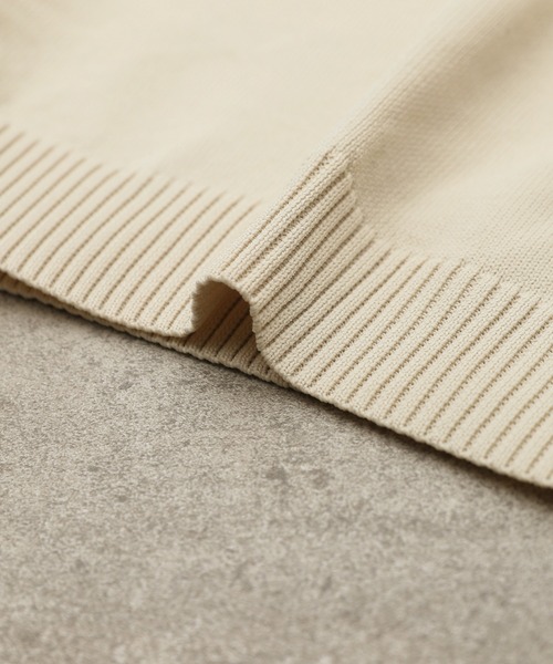 reca（レカ）の「パールボタンボーダーニットカーディガン（カーディガン/ボレロ・レディース・ブラック/インディゴブルー/ライム・FREE）」の12枚目の写真