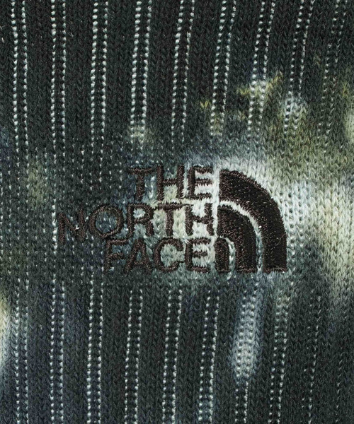 THE NORTH FACE（ザノースフェイス）の「THE NORTH FACE/ザ・ノース・フェイス ソックス TIE DYE CREW タイ ダイ クルー NN82312（ソックス/靴下・メンズ・ブラック×グリーン/オレンジ系その他/ブルー系その他・M/L）」の4枚目の写真