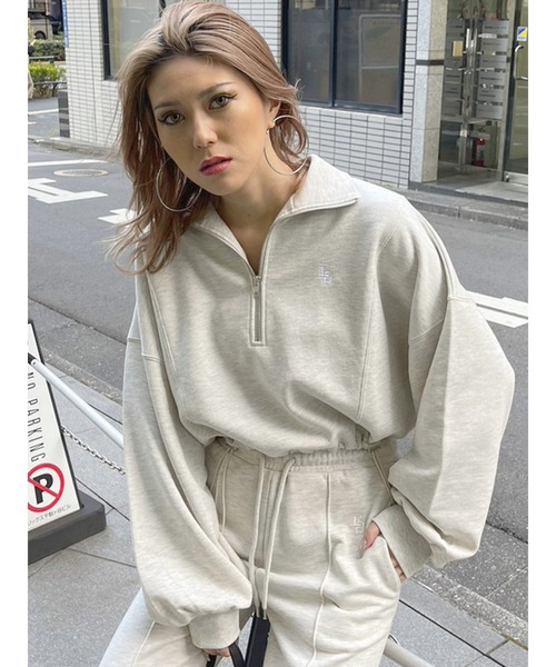 EGOIST（エゴイスト）の「EG刺繍スウェットトップス（スウェット